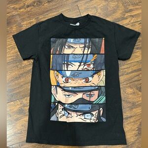 Naruto‎ Black Graphic T-shirt small